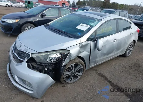 2014 Kia Forte Ex from USA, damaged, VIN KNAFZ4A84E5196432